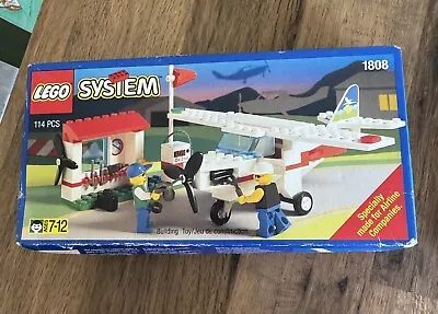 Buy MISB Lego 1808 - New Sealed Vintage 1995 Boxed Lego Town 1808 Light Aircraft • 50£