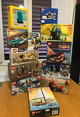 Buy LEGO GWP Set New MISB 40448-30628-40410-40451-40486-adidas, Thickens... • 20.47£