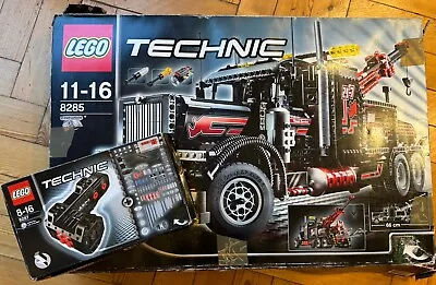Buy LEGO TECHNIC: Tow Truck (8285) + Engine 8287 - Both Never Used • 325£