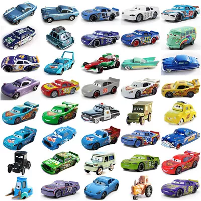 Buy Disneys Pixar Cars Lightning McQueen Finn Mcmissile 1:55 Diecast Car XMAS Gifts • 5.99£
