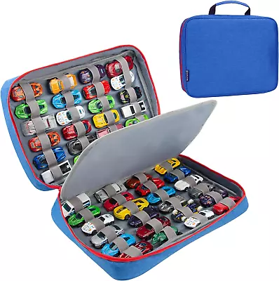 Buy Carrying Case For 48 Hot Wheels Cars, Kids Toy Cars Storage Case Hold 48 Hot Whe • 66.64£