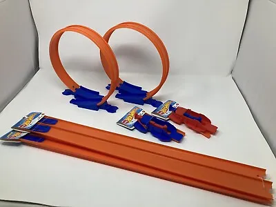 Buy Hot Wheels Track Bundle 12’+ Of Total Track With 2 Loops & 2 Launchers. New. • 25.03£