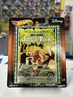 Buy Hot Wheels 50th Anniversary Walt Disney The Jungle Book '55 Chevy Panel 5/5 • 10£