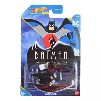 Buy Hot Wheels Batman The Animated Series Batplane 8/20 Hlk62 • 7.69£