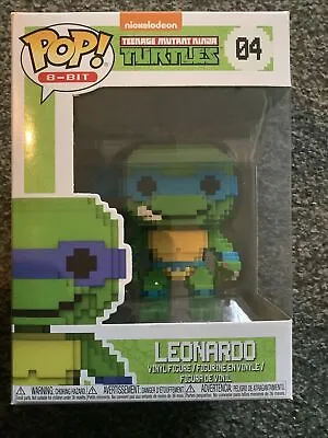 Buy Damaged Box - Funko Pop 8-Bit - Teenage Mutant Ninja Turtles - Leonardo #04 • 14.90£