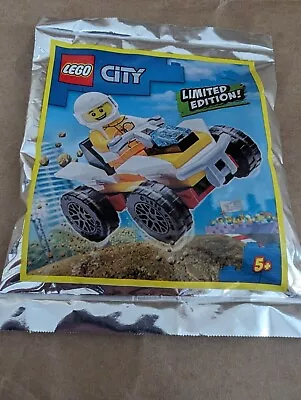 Buy CITY LEGO Polybag Set 952108 Stuntman + Quad Bike Vehicle Minifigure Foil Pack • 4.99£