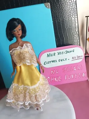 Buy Barbie Vintage Collector 70s Superstar Era Dress Yellow Karina Bush #1755 Nobles • 15.33£