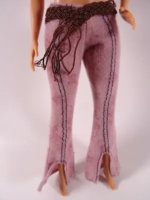 Buy Fashion Fashion For Barbie My Scene Or Similar Doll Casual Pants With Belt (13670) • 5.37£