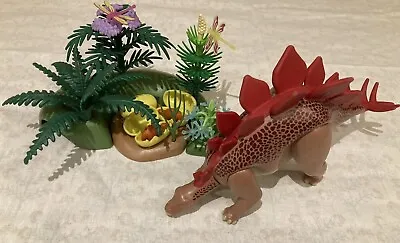 Buy Playmobil  5232 Stegosaurus Dinosaur Set. Missing One Baby And The Crocodile • 14£