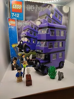 Buy 2004 LEGO Harry Potter (4755)- Knight Bus -Box Instructions -Prisoner Of Azkaban • 35.99£