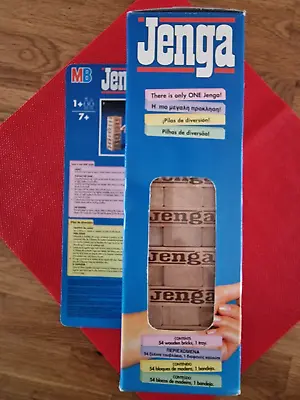 Buy Jenga Wooden Brick Building Family Game. 1996. Hasbro • 8.50£