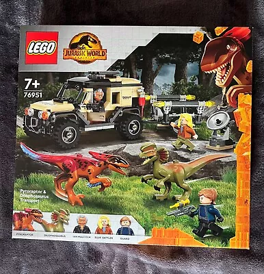 Buy LEGO Jurassic World: Pyroraptor & Dilophosaurus (76951) New/Sealed/Tracking • 31.25£