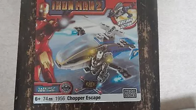 Buy Mego Bloks Iron Man 2  Chopper Escape  War Machine  Avenders Assemble  • 10£