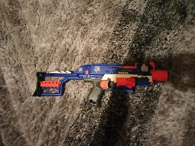 Buy Nerf Stockade With Detachable Stock That Holds Darts. Semi Automatic Nerf • 10£