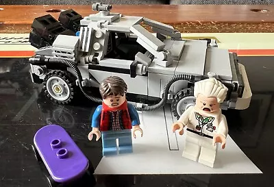 Buy LEGO Ideas: The DeLorean Time Machine (21103) Back To The Future • 55£