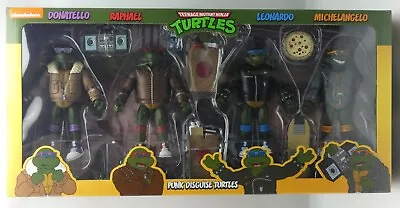 Buy NECA Teenage Mutant Ninja Turtles PUNK TURTLES Cartoon 4 Pack TMNT 2023 • 233.09£