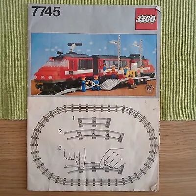 Buy Lego TRAIN Railway 7745 12V Instructions • 17.99£