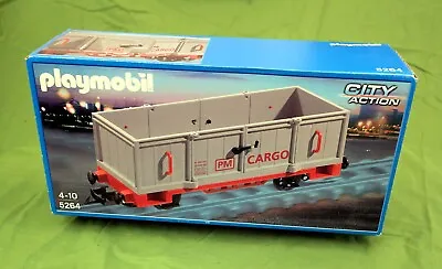 Buy Playmobil 5264 City Action Rail Cargo Wagon Open Freight • 55£