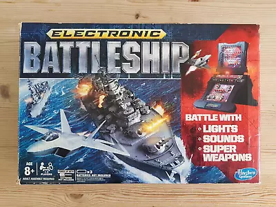 Buy Hasbro Electronic Battleship Board Game • 14.99£