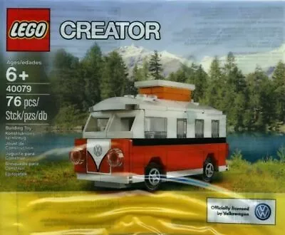 Buy LEGO Creator Mini VW T1 Camper Van (40079) Sealed • 34.95£