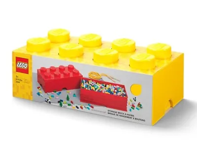 Buy LEGO 4004 Storage Brick With 8 Knobs Yellow (Damaged Box) • 29.99£