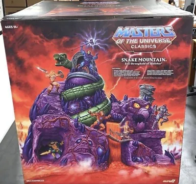 Buy Super 7 Masters Of The Universe Classics SNAKE MOUNTAIN Playset MiSB New • 1,499.99£