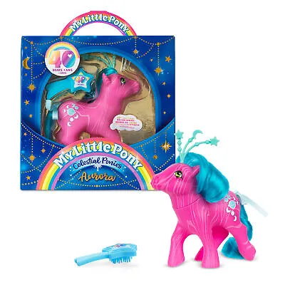 Buy My Little Pony 40th Anniversary Celestial Ponies Aurora Pink Pony Doll • 14.99£