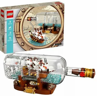 Buy LEGO 21313 Ideas Ship In A Bottle - Retired Model. New In Box.  • 152.29£