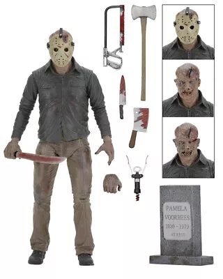 Buy NECA Freddy VS Jason Ultimate Jason Voorhees 7 Action Figure Model Horror Statue • 35.75£