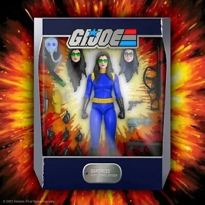 Buy G.I. Joe Ultimates Baroness 7-Inch Action Figure - Super 7 • 40.49£