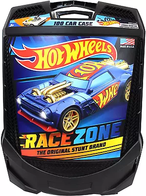 Buy Hot Wheels 100 Car Carrying Case Matchbox Box Storage Kids Retractable Handle • 35.99£