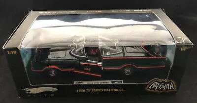 Buy Hot Wheels Elite 1:18 Scale Batman 1966 Tv Series Batmobile Misb • 135£