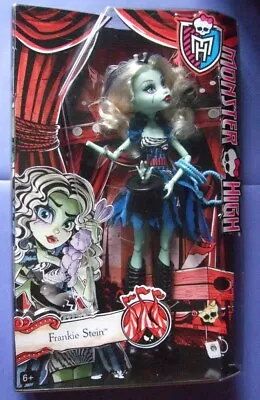 Buy Rare Monster High Frankie Stein Circus Freak Chic Doll New • 136.43£