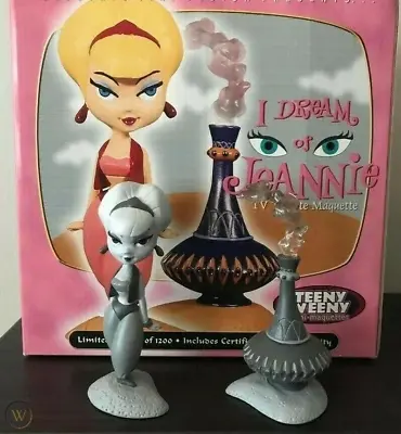 Buy Electric Tiki New! I Dream Of Jeannie Teenny Weeny Black & White Maquette Statue • 269.39£