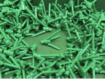 Buy LEGO Green Plant Flower Stem With Bottom Pin FOR GARDEN 24855 NEW X100 (M7) • 4.99£