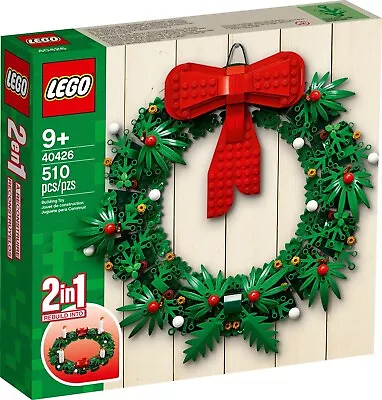 Buy LEGO Advent/Christmas: Christmas Wreath 2-in-1 (40426) • 38£