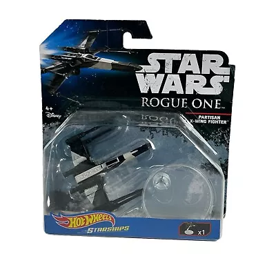 Buy Disney Hot Wheels Star Wars Rogue One Partisan X-Wing Fighter Mattel New 2016  • 7.99£