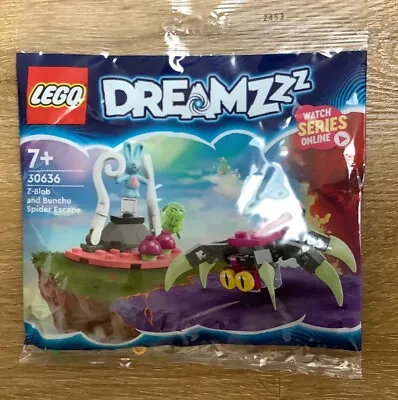 Buy LEGO DREAMZzz: Z-Blob And Bunchu Spider Escape Polybag 30636 NEW • 6.55£