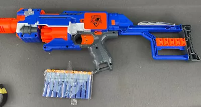 Buy Nerf Stockade With Detachable Stock That Holds Darts. Semi Automatic Nerf • 0.99£
