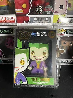 Buy Funko POP Pin! DC Super Heroes - The Joker #03 • 11£