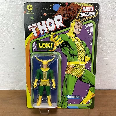 Buy Marvel Legends Retro Loki 3.75  Figure Hasbro Kenner • 14.95£