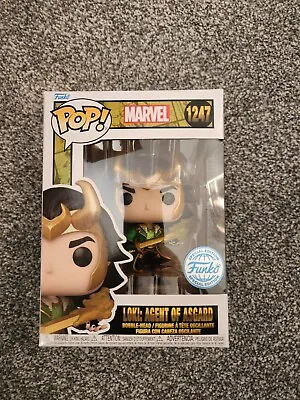 Buy Funko Pop Marvel Loki: Agent Of Asgard #1247 BNIB • 15£