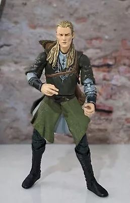 Buy Lord Of The Rings Legolas 11  Action Figure Doll 2003 Marvel LOTR • 8.99£
