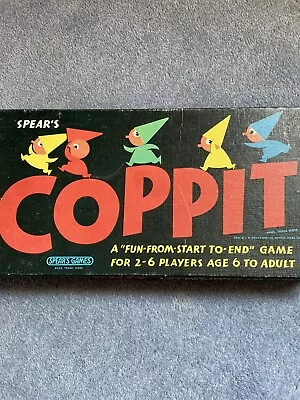 Buy Coppit Board Game 1964 Vintage Spears Games 100% Complete Made In England • 15£