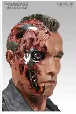 Buy Sideshow Terminator 2 - T-800 Battle Damaged Life-size Bust 1:1 8318 • 4,995£