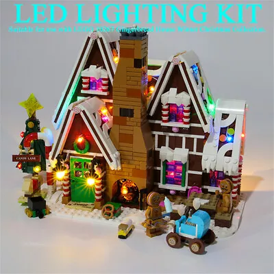 Buy LED Light Kit For Gingerbread House - Compatible With LEGO 10267 Set • 26.39£