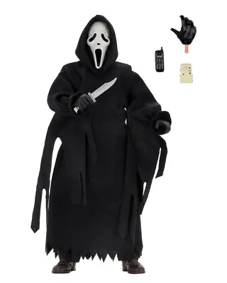 Buy Official NECA Scream Ghost Face Clothed 8  Action Figure • 55.99£