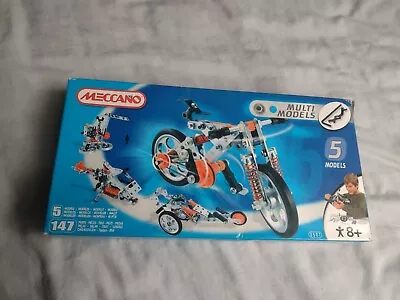 Buy Meccano 5 In 1 Multi Models 3501 Construction Set Age 8+ Years • 2.99£