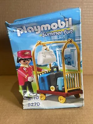 Buy Playmobil 5270 Summer Fun, Hotel Porter With Trolley. New & Sealed • 10.52£