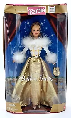 Buy 1998 Golden Waltz Barbie Doll / Special Edition / Mattel 22976, NrfB, Original Packaging • 56.68£